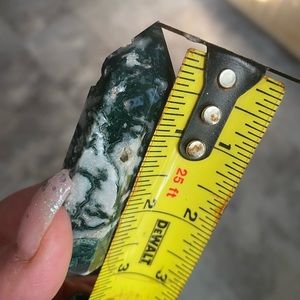Moss agate tower